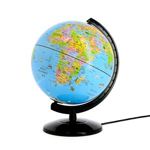 Globe lumineux animaux et peuples