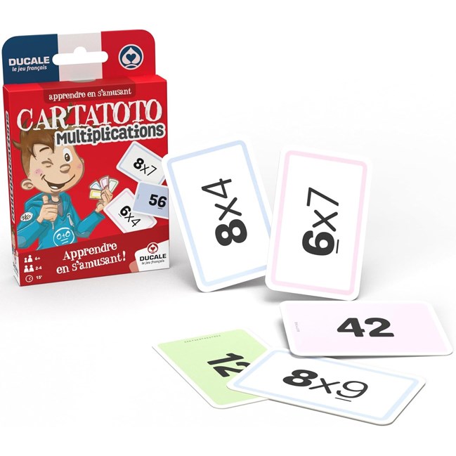 Jeu Cartatoto multiplications