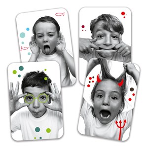 Jeu de cartes Grimaces