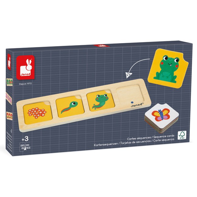 Jeu éducatif cartes séquences