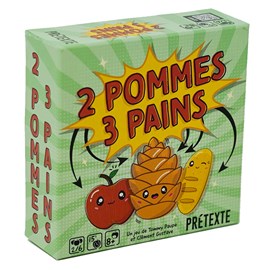 Jeu d'annonce 2 pommes et 3 pains