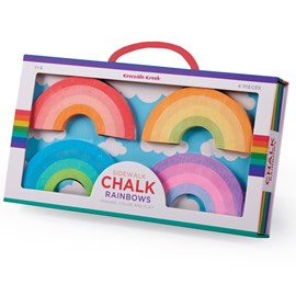 Coffret craies de sol arc en ciel