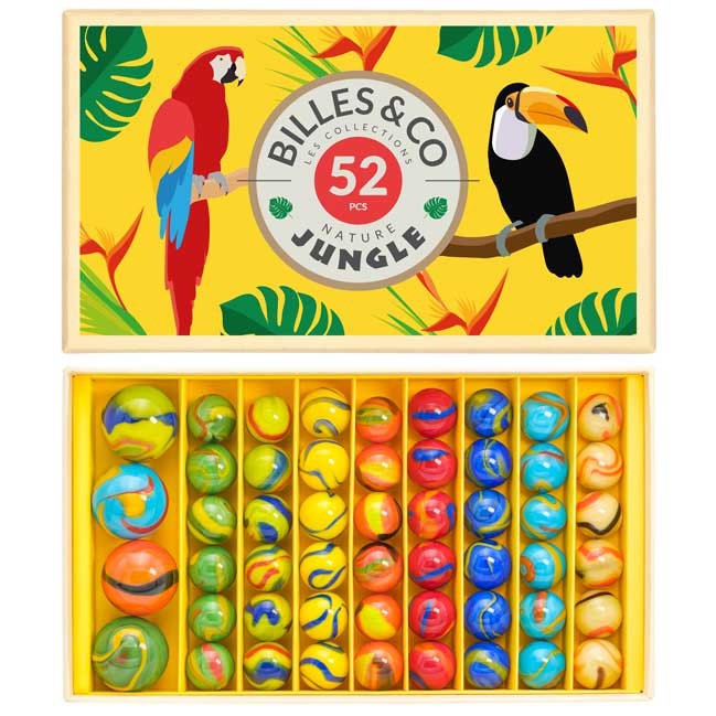 Coffret de billes Jungle