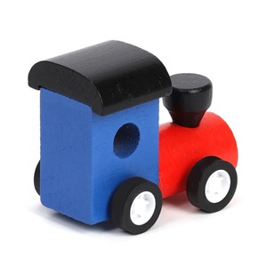 Mini train à vapeur en bois