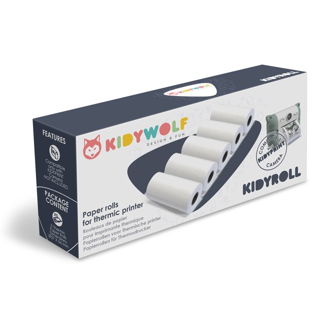 Recharges papier appareil Kidyprint