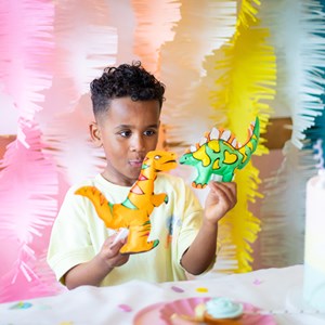 Dinosaures gonflables à colorier