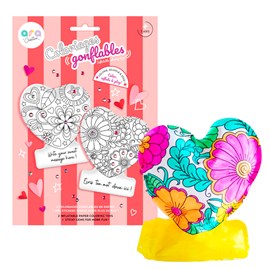 Coloriages gonflables Créarts Cœurs