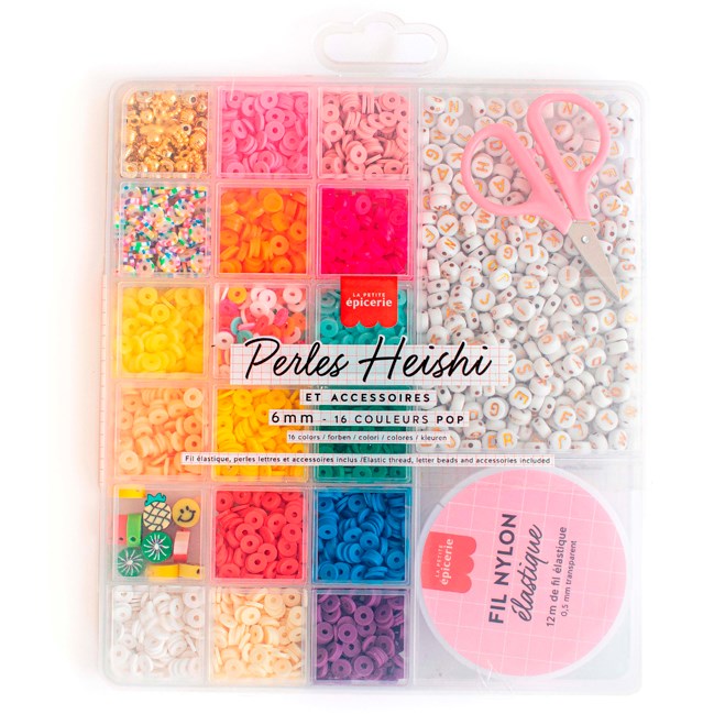 Maxi coffret perles Heishi & accessoires