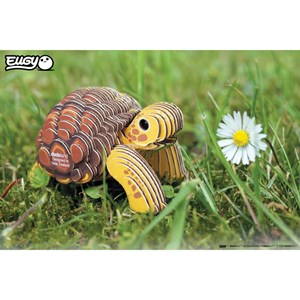 Tortue terrestre 3D à construire