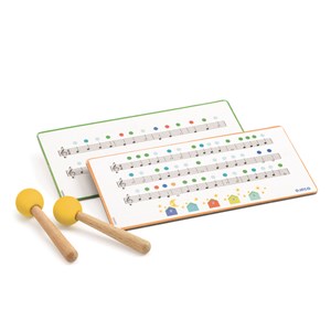 Tongue drum tambour en métal pour enfant Djeco