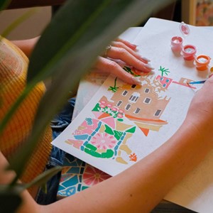 Peinture au numéro Barcelone