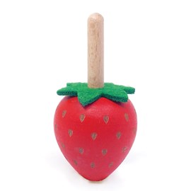 Toupie fruit en bois