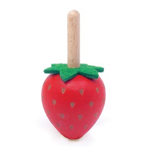 Toupie fruit en bois