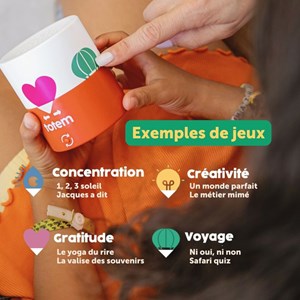 Morphée Totem box de jeux pour enfant