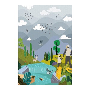 Puzzle 4 paysages 1000 pièces