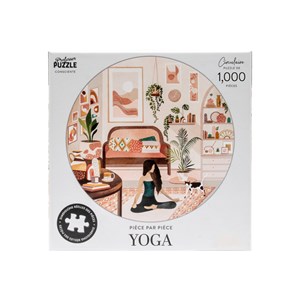 Puzzle rond relaxation 1000 pièces