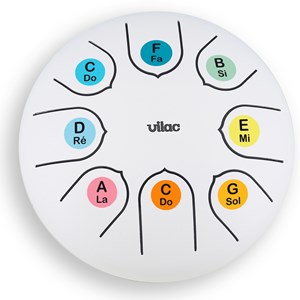 Tongue drum tambour en métal pour enfant Vilac