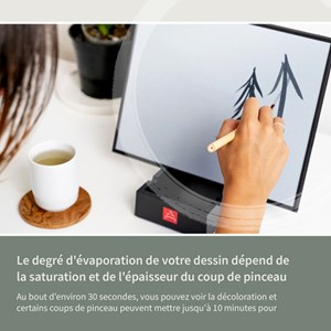 Buddha Board Original tablette de peintures éphémères