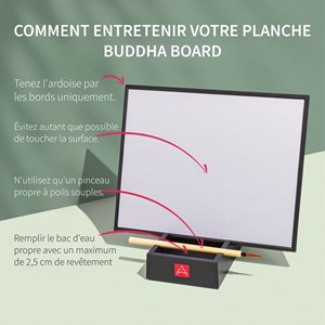 Buddha Board Original tablette de peintures éphémères