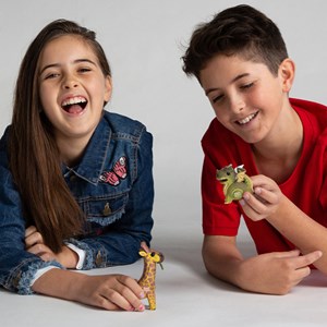 Maquette 3D animaux en carton Eugy Girafe