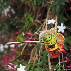Maquette 3D animaux en carton Eugy Caméléon