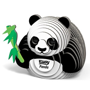 Maquette 3D animaux en carton Eugy Panda