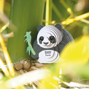 Maquette 3D animaux en carton Eugy Panda