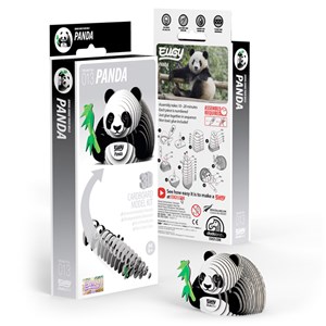 Maquette 3D animaux en carton Eugy Panda