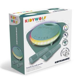 KidyKaraoke enceinte musicale portable 2 micros sans fils Kidywolf