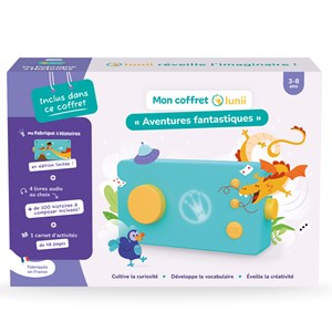 Lunii Coffret Aventures fantastiques Ma Fabrique à histoires made in France