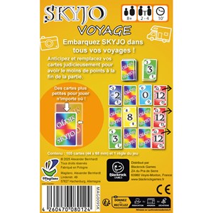 Skyjo jeu de cartes format voyage