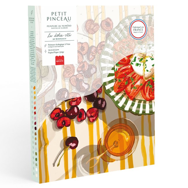 Peinture au numéro La Dolce Vita La Petite Épicerie