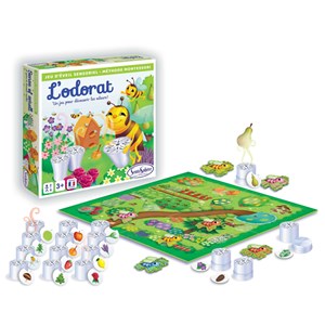 Coffret L'odorat jeu d'éveil sensoriel découverte des odeurs méthode Montessori