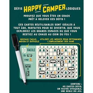 Happy Camper jeu de logique au format voyage