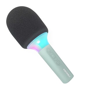 Micro karaoké lumineux sans fil Kidywolf Vert