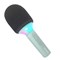 Micro karaoké lumineux sans fil Kidywolf Vert