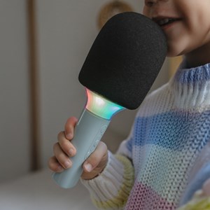 Micro karaoké lumineux sans fil Kidywolf Vert