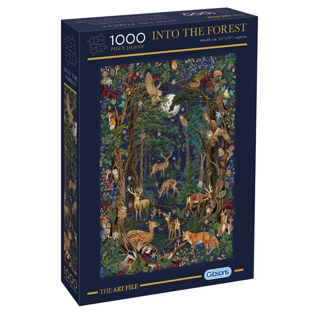 Puzzle Into The Forest Gibsons 1 000 pièces