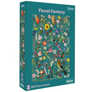 Puzzle Floral Fantasy Gibsons 1 000 pièces