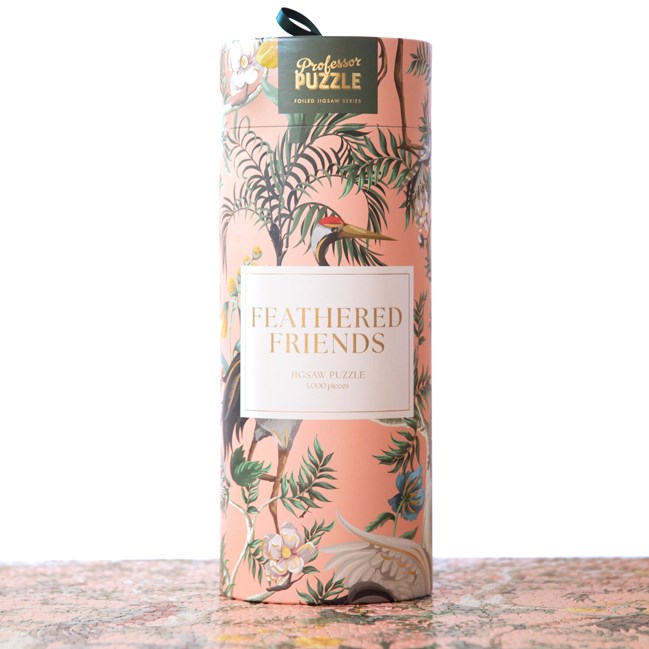 Puzzle Feathered Friends 1 000 pièces Professor Puzzle