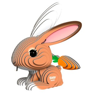Maquette 3D animaux en carton Eugy Lapin