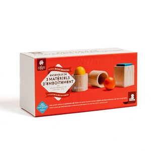 Ensemble de 3 matériels d'emboîtement