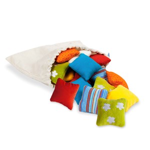 Coussins sensoriels en coton bio*