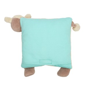 Coussin range-pyjama en coton bio*