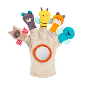 Gant marionnette Galopins coton bio*