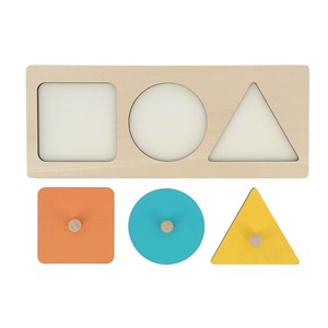 Puzzle encastrement formes géométriques