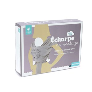 Echarpe de portage en coton bio