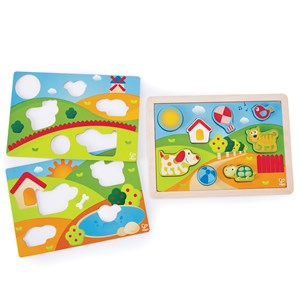 Puzzle encastrement 3 en 1
