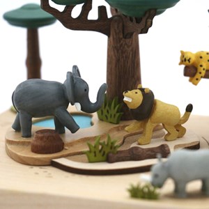 Boîtes à musique safari