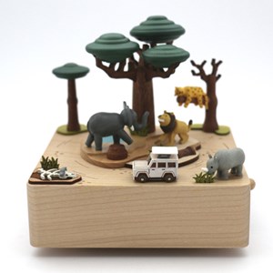 Boîtes à musique safari